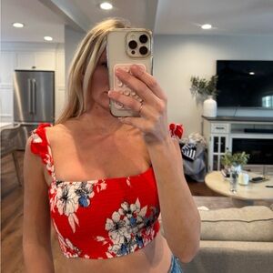 Lulus Crop Top Size Small